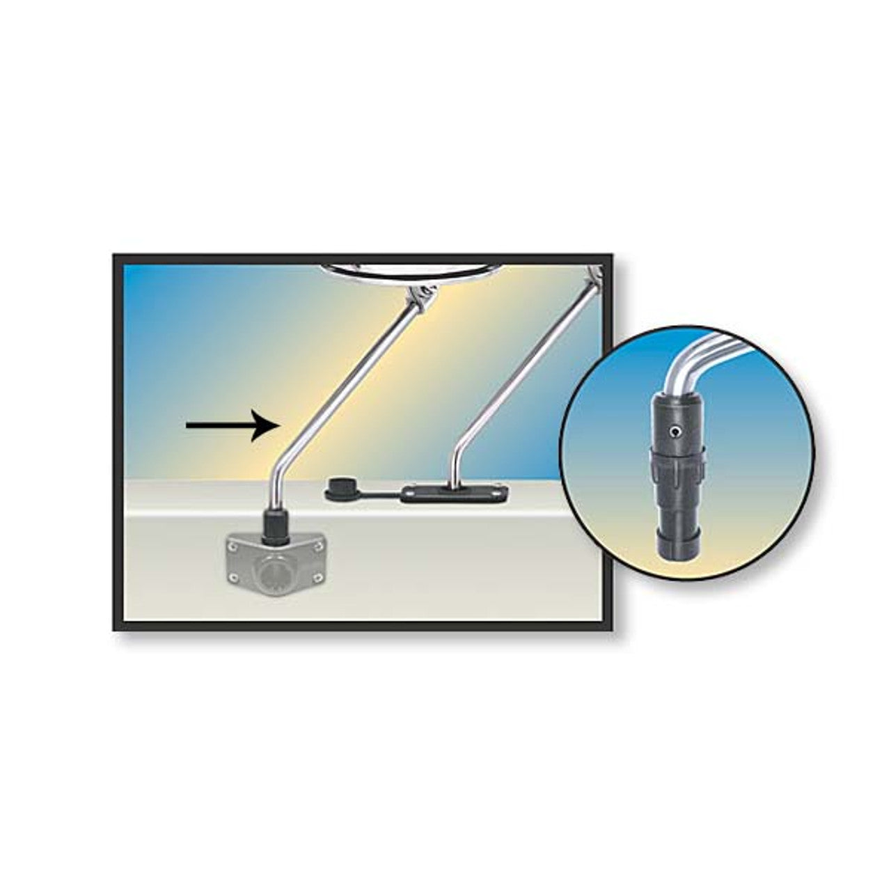 Magma Scotty/Striker Rod Holder Mount